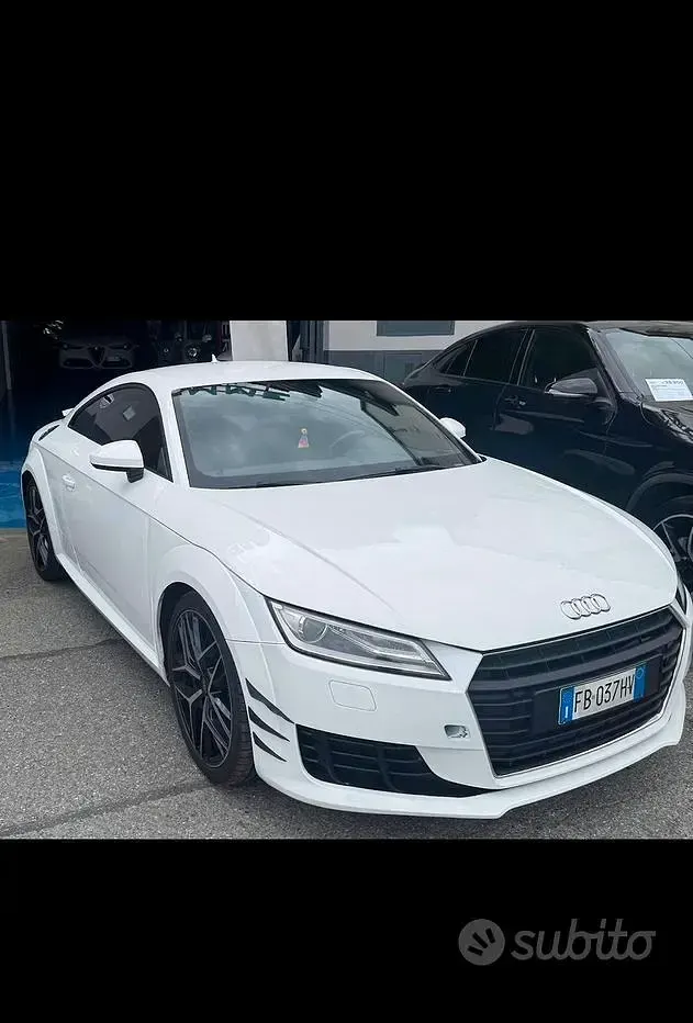 Begagnad Audi TT S-Line 180 HK (132 kW) 2015 Vit Sportkupé