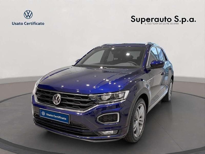Blu/azzurro Usata 2020 VW T-Roc Advance SUV | 16.900 € (Super prezzo) - Immagine 1/4