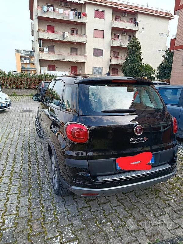 Usata Fiat 500L Cross 95 CV (69 kW) 2020 Nero Monovolume