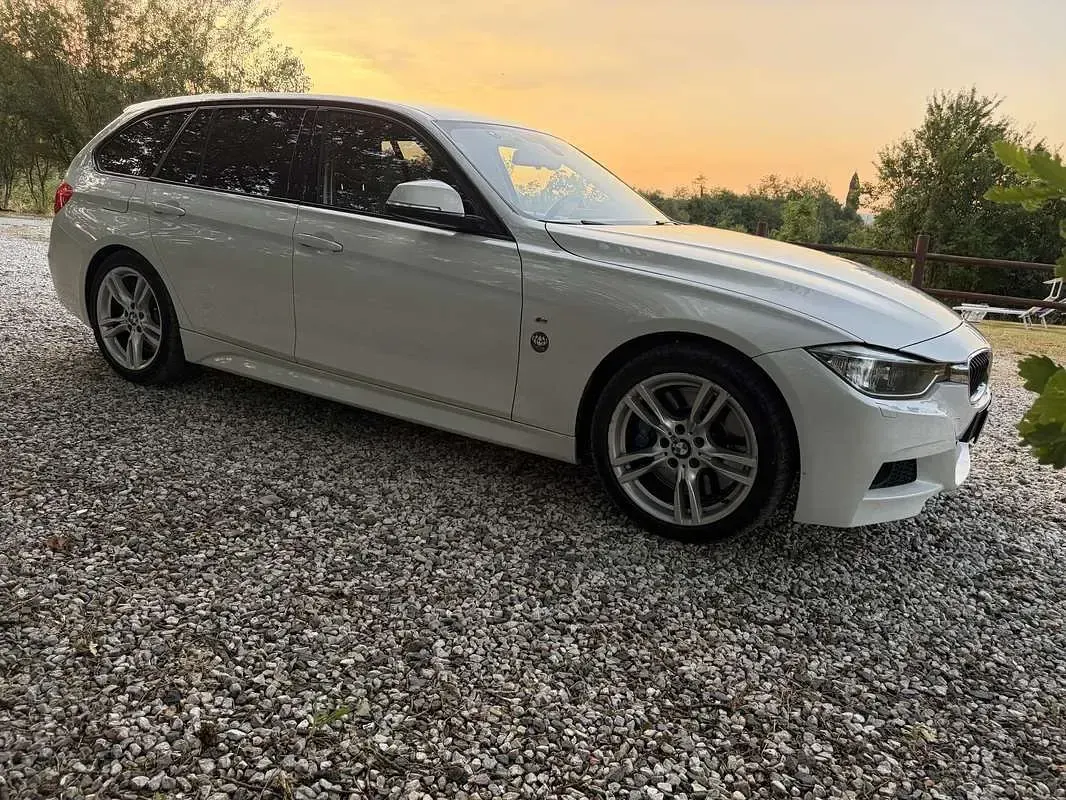 Usata BMW 330 M Sport 258 CV (189 kW) 2013 Bianco Station wagon
