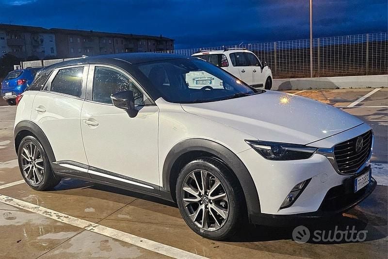 Usata Mazda CX-3 105 CV (77 kW) 2016 Bianco SUV