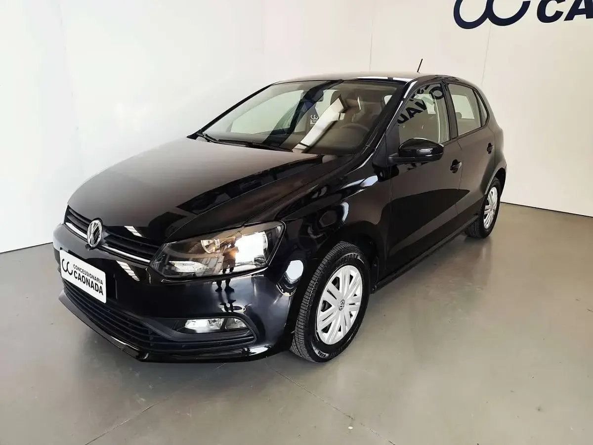 Usata VW Polo Trendline 60 CV (44 kW) 2016 Nero Berlina