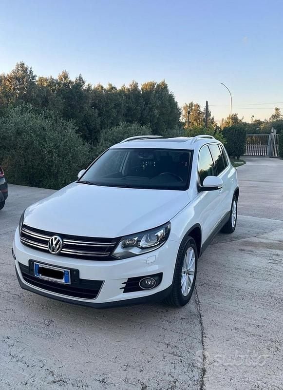 Usata VW Tiguan 150 CV (110 kW) 2015 Bianco SUV
