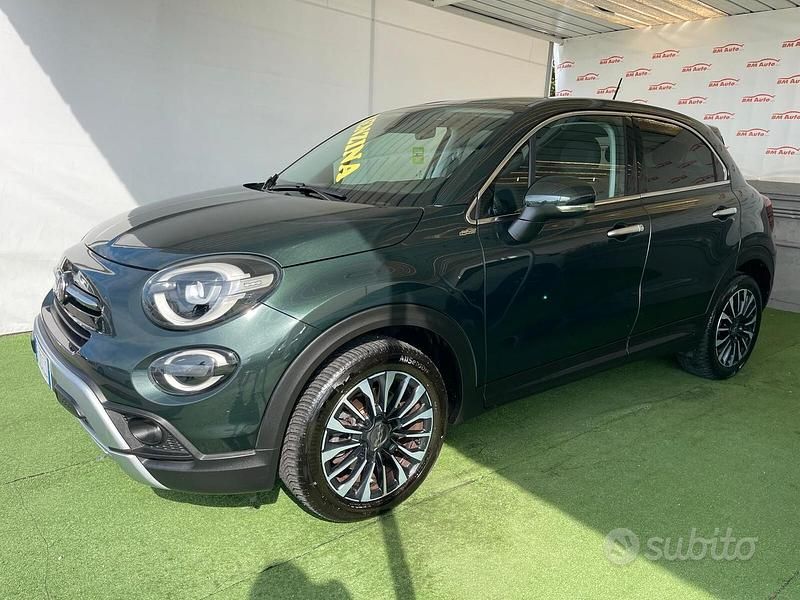 Usata Fiat 500X 120 CV (88 kW) 2019 Verde SUV