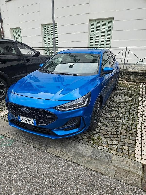 Usata Ford Focus ST-Line X 155 CV (114 kW) 2023 Blu Station wagon