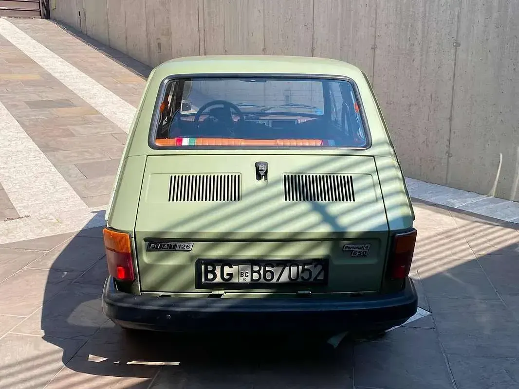 Usata Fiat 126 23 CV (16 kW) 1981 Verde Utilitaria