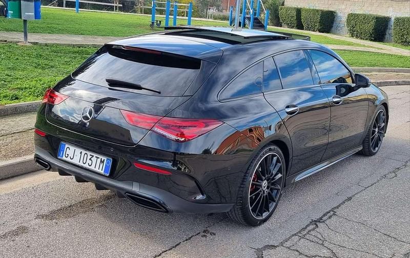 Usata Mercedes CLA200 Shooting Brake Night 150 CV (110 kW) 2022 Nero Station wagon