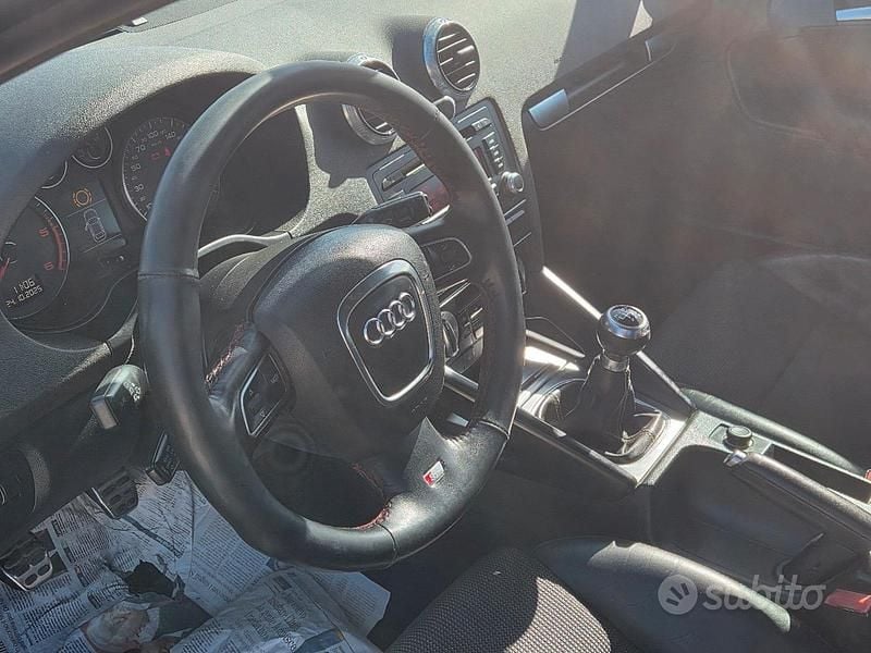 Usata Audi A3 S-Line 2011 Nero Utilitaria