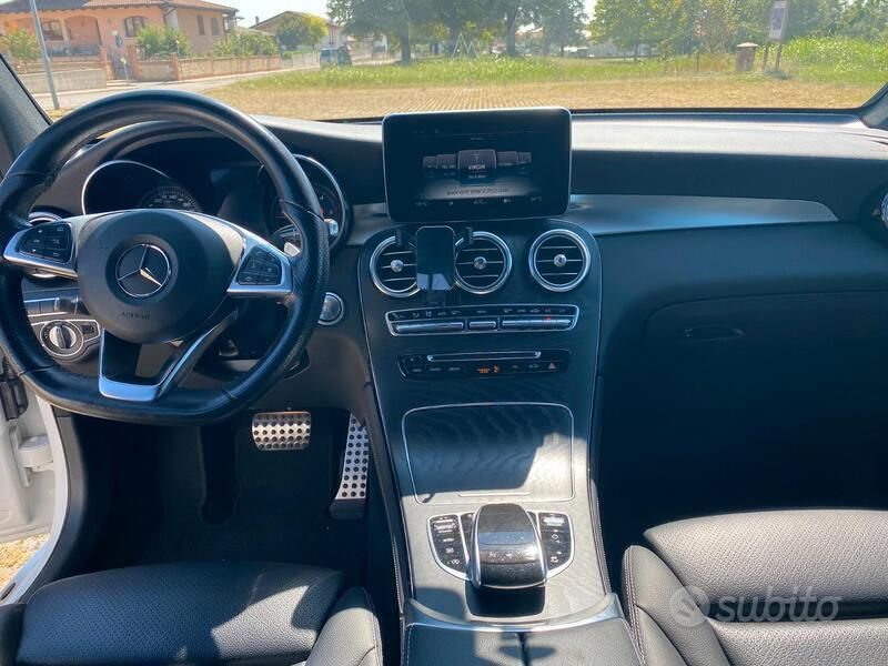 Usata Mercedes GLC250 Premium 211 CV (155 kW) 2019 Bianco Coupé