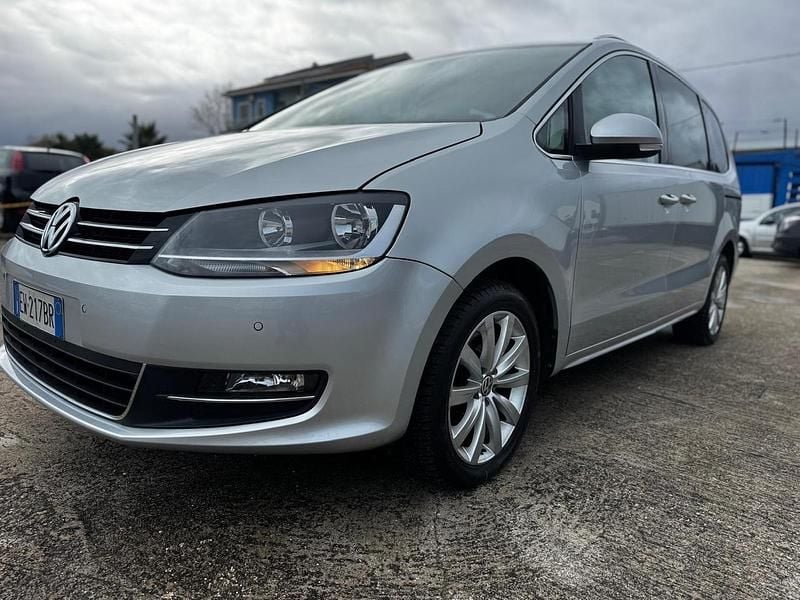 Usata VW Sharan Highline 140 CV (102 kW) 2014 Grigio Monovolume