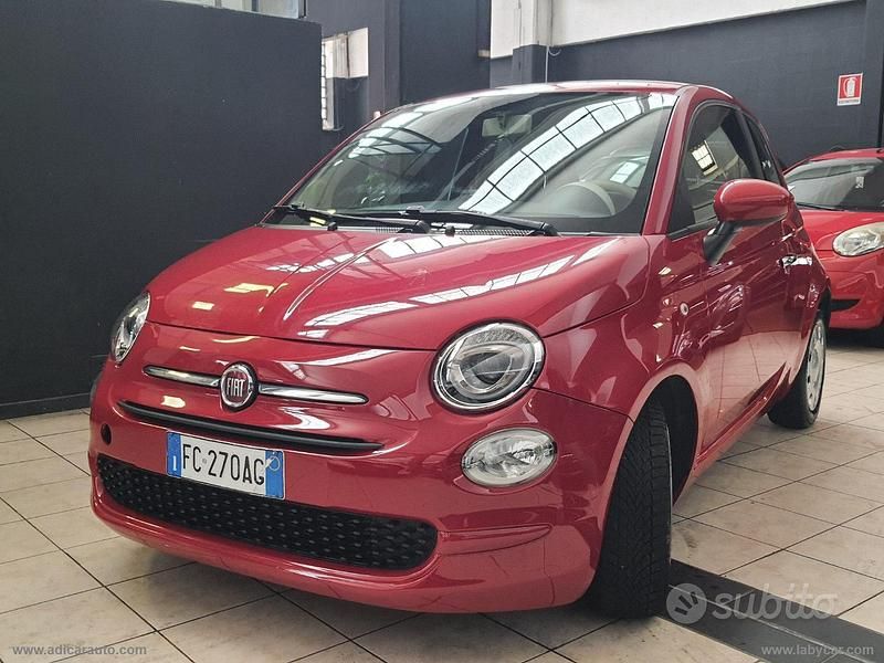 Usata Fiat 500 Pop 69 CV (50 kW) 2015 Rosso Berlina