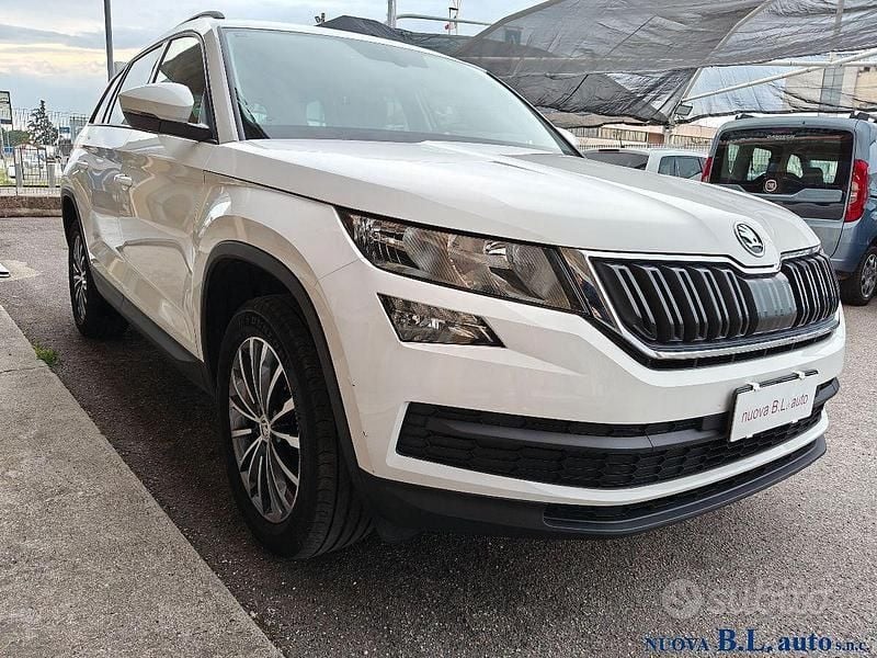 Usata Skoda Kodiaq Executive 150 CV (110 kW) 2019 Bianco SUV