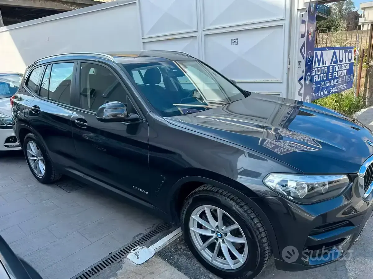 Usata BMW X3 Luxury Line 190 CV (139 kW) 2017 Nero SUV