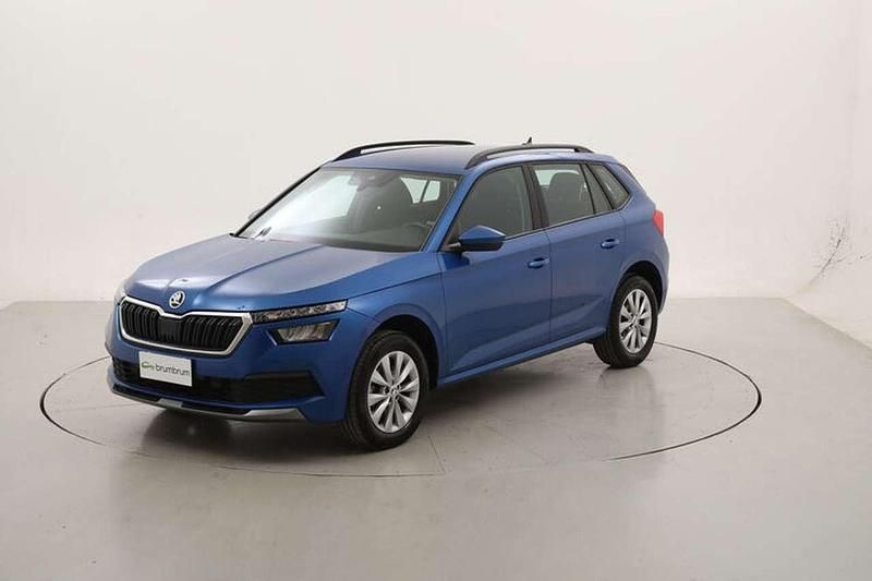 Usata Skoda Kamiq Ambition 95 CV (69 kW) 2022 Blu SUV
