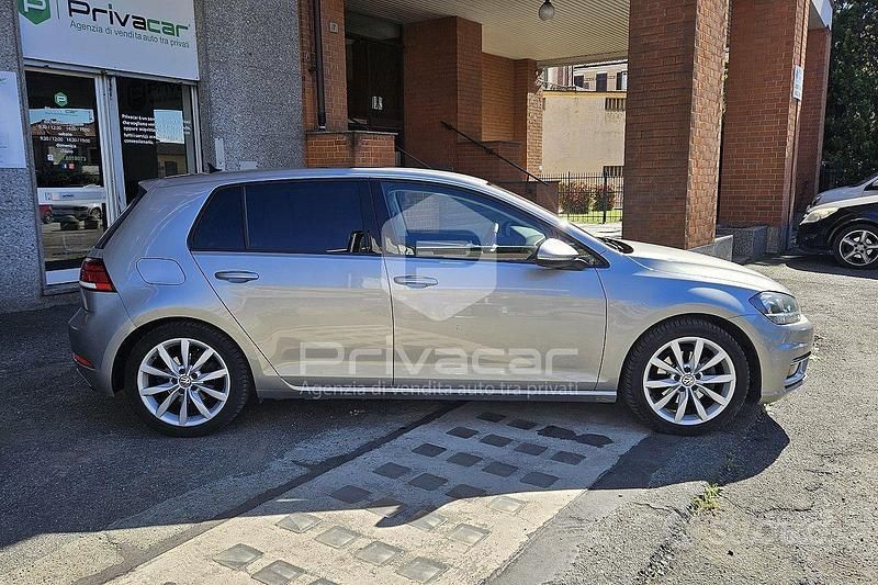 Usata VW Golf VII Highline 115 CV (84 kW) 2018 Grigio Utilitaria