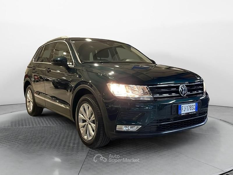 Usata VW Tiguan Style 150 CV (110 kW) 2017 Verde SUV