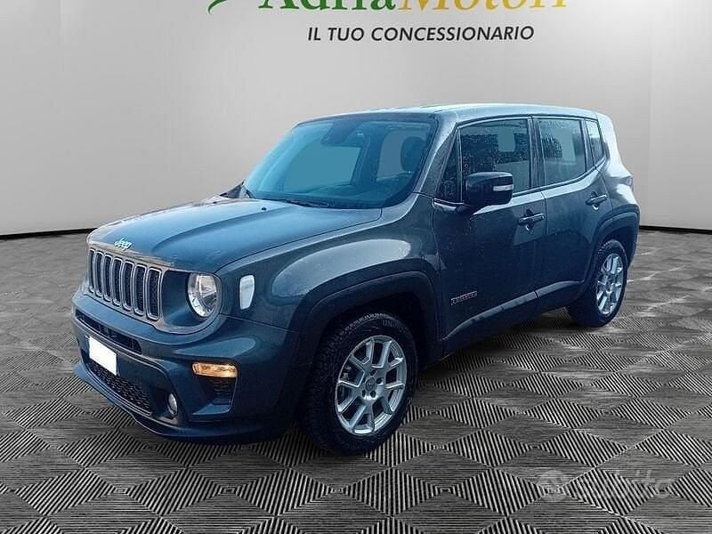 Usata Jeep Renegade Limited 131 CV (96 kW) 2022 Grigio scuro SUV