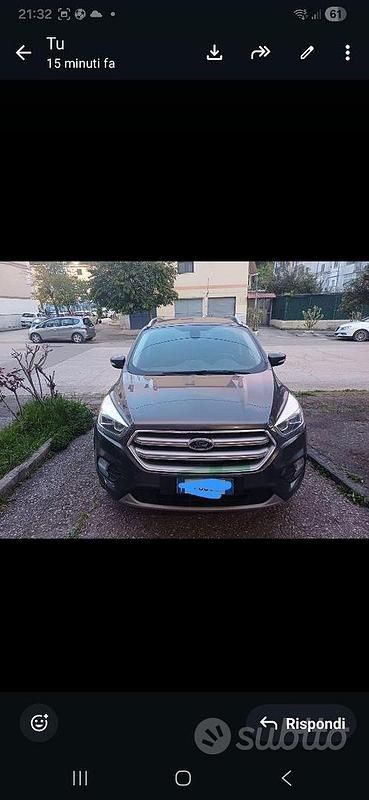 Occasion Ford Kuga 120 PK (88 kW) 2018 Grijs SUV