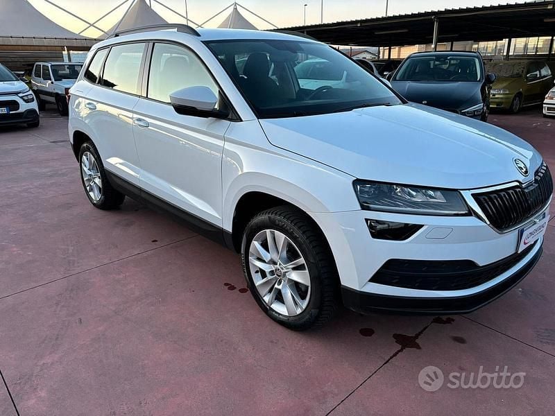 Usata Skoda Karoq SportLine 116 CV (85 kW) 2020 Bianco SUV