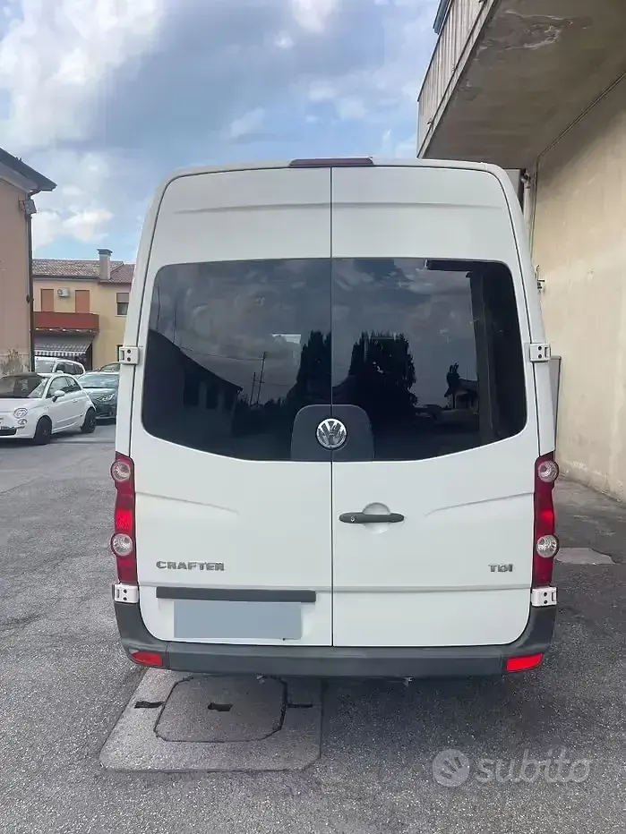 Usata VW Crafter 109 CV (80 kW) 2010 Bianco Furgone