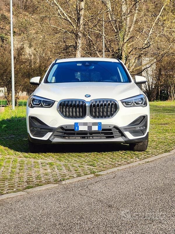 Usata BMW X1 Advantage 150 CV (110 kW) 2021 Bianco SUV