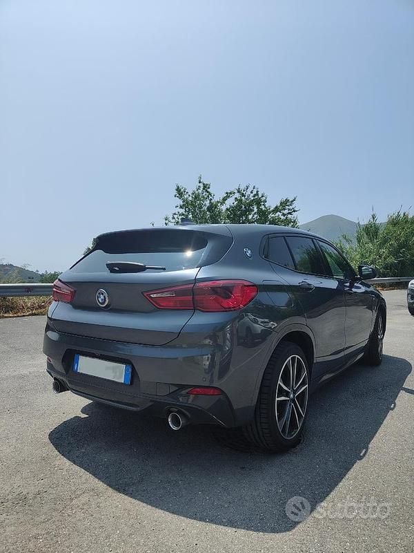 Usata BMW X2 M Sport 150 CV (110 kW) 2018 Grigio SUV