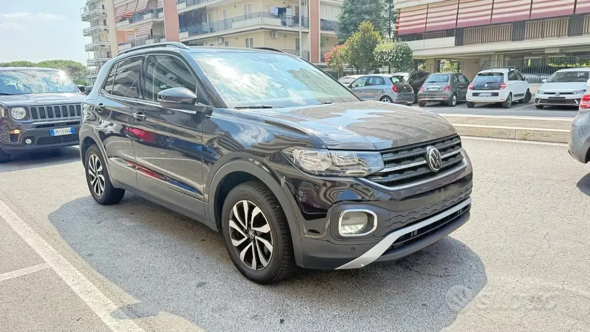 Usata VW T-Cross Style 95 CV (69 kW) 2021 Nero SUV