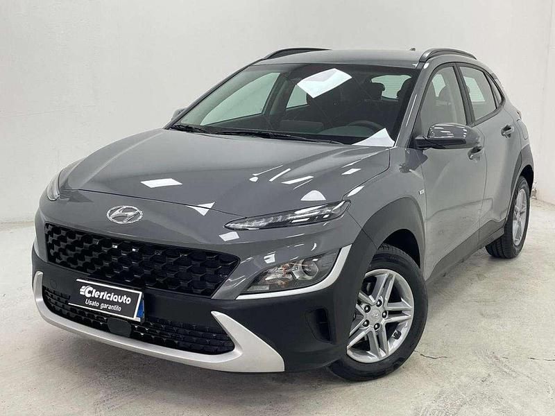 Grigio Usata 2021 Hyundai Kona SUV | 15.900 € (Buon prezzo) - Immagine 1/4