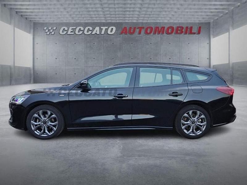 Usata Ford Focus ST-Line 116 CV (85 kW) 2023 Nero Station wagon
