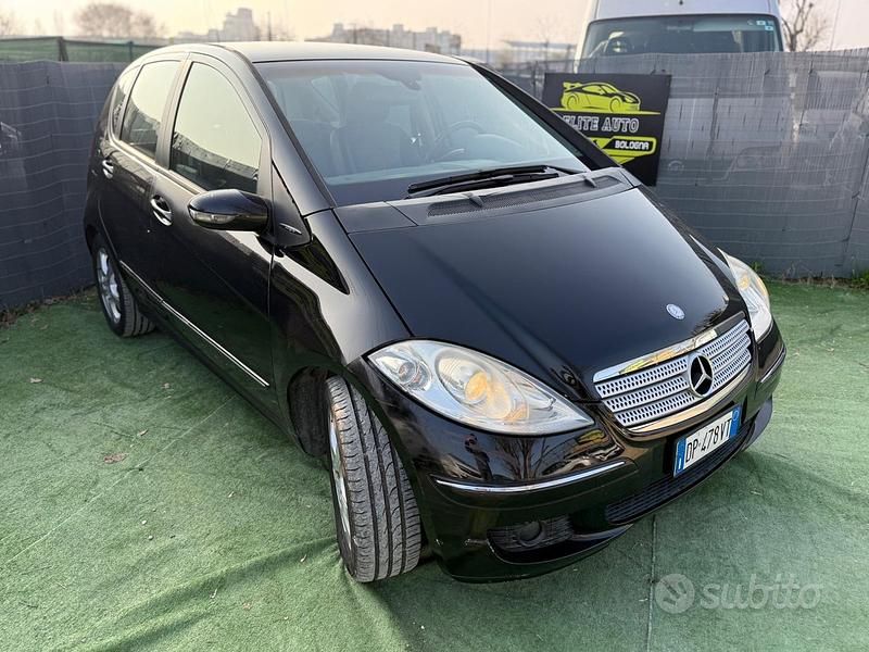 Usata Mercedes A150 Avantgarde 95 CV (69 kW) 2007 Nero Utilitaria