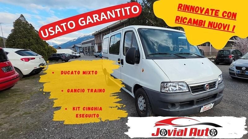 Usata Fiat Ducato 126 CV (92 kW) 2002 Bianco Furgone