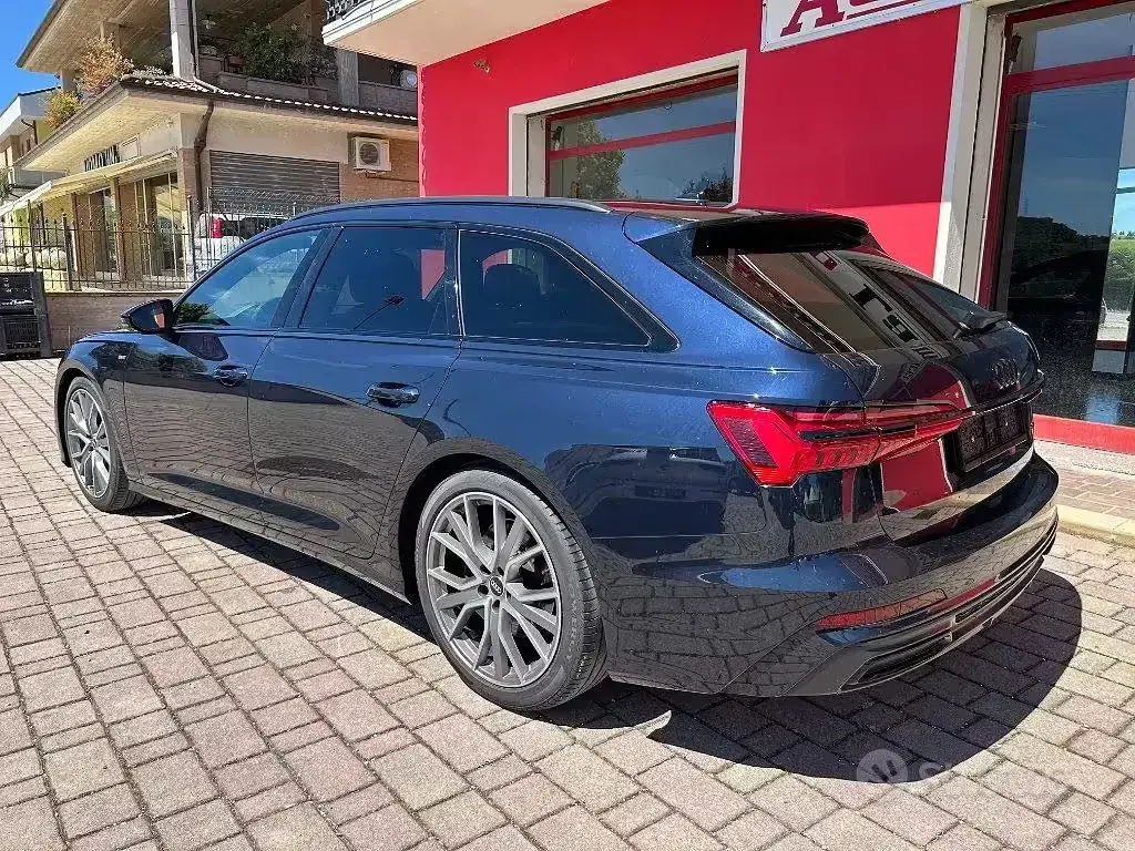 Usata Audi A6 S-Line 245 CV (180 kW) 2022 Blu Station wagon