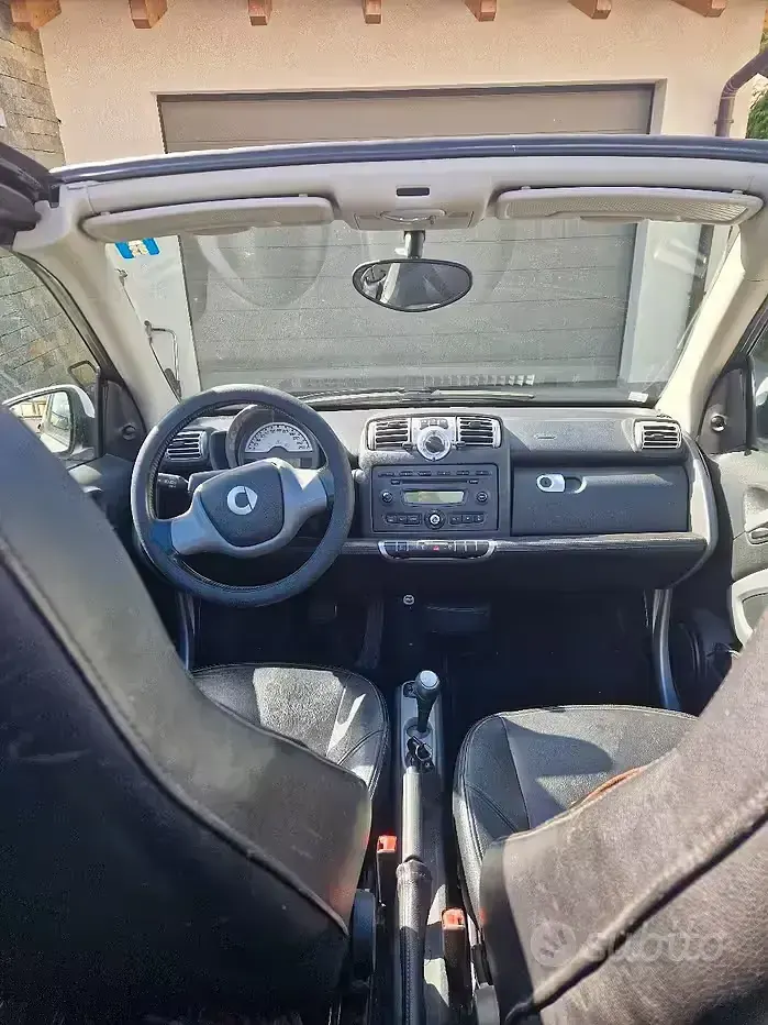 Usata Smart ForTwo Cabrio Passion 71 CV (52 kW) 2008 Bianco Cabrio