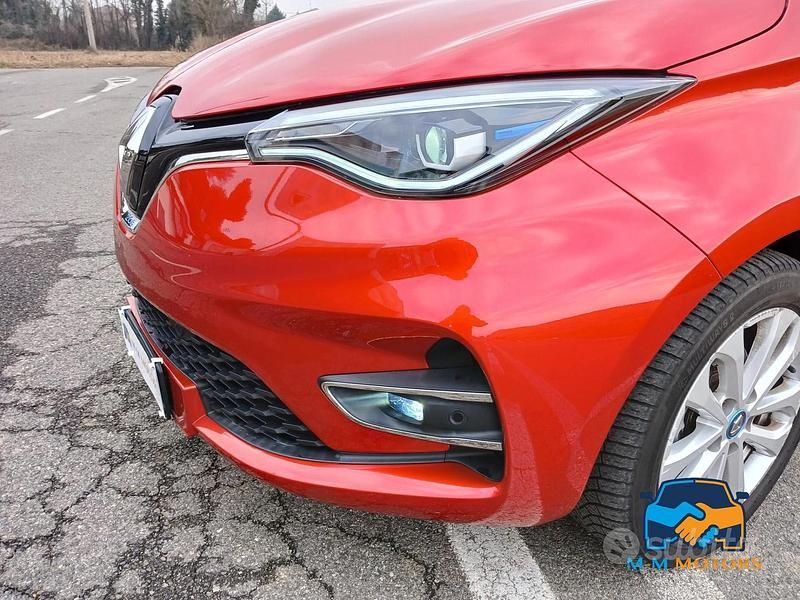 Usata Renault Zoe Zen 52 kW (71 CV) 2020 Rosso Utilitaria