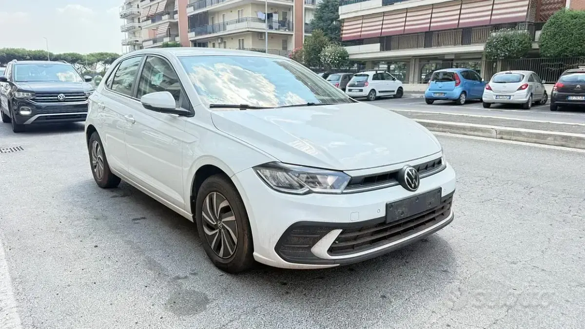 Usata VW Polo Style 80 CV (58 kW) 2022 Bianco Utilitaria