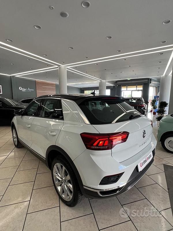 Usata VW T-Roc Style 150 CV (110 kW) 2020 Bianco SUV