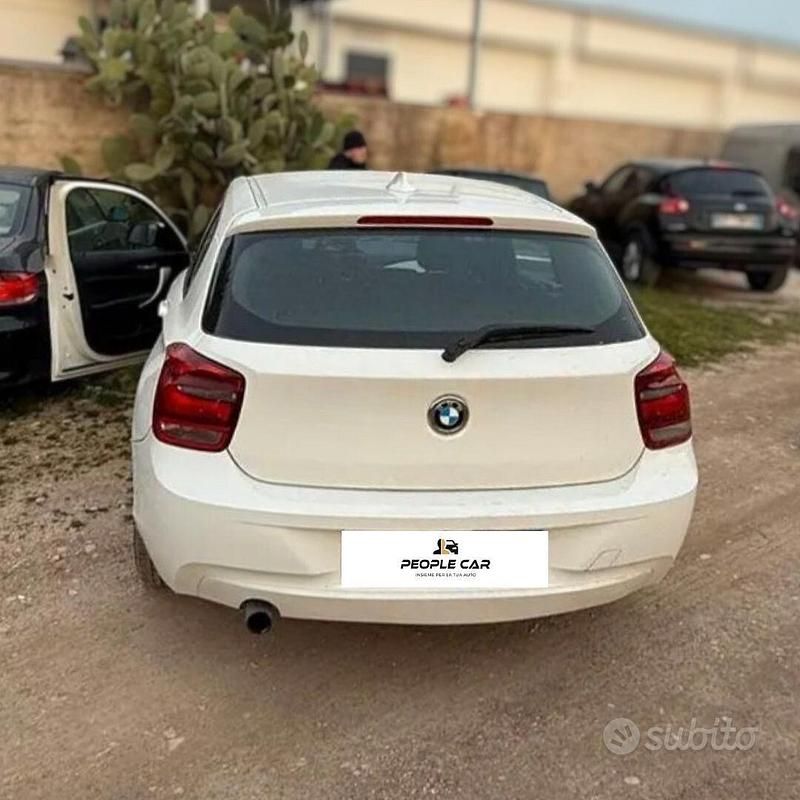 Usata BMW 116 Efficient Dynamics 116 CV (85 kW) 2011 Bianco Utilitaria