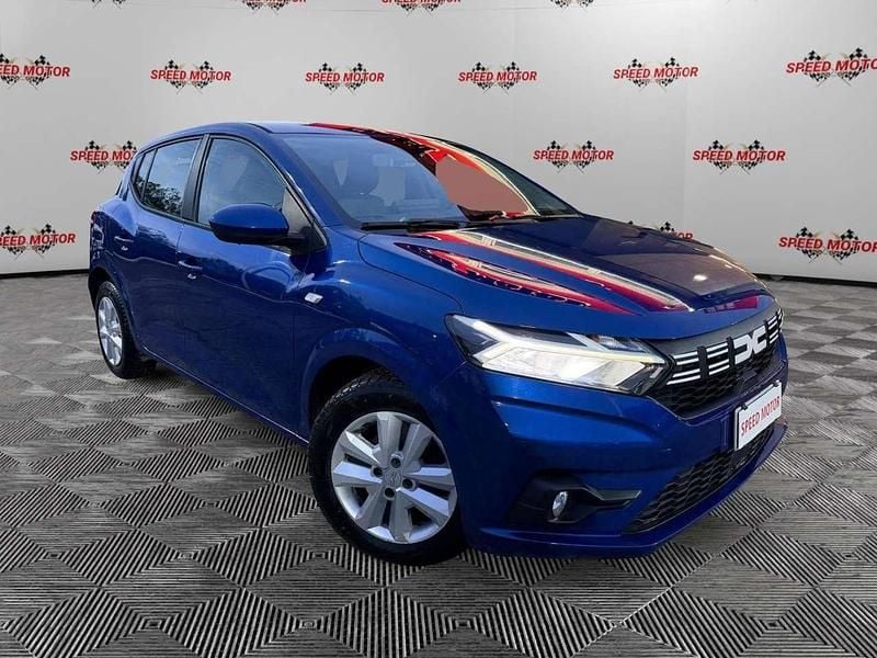 Blu Usata 2023 Dacia Sandero Expression Tre volumi | 8900 € (Super prezzo) - Immagine 1/4