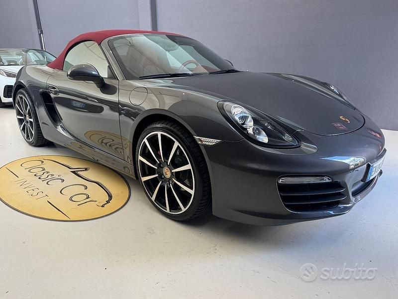 Usata Porsche Boxster 265 CV (194 kW) 2012 Grigio agata Cabrio