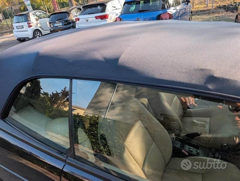 Usata Saab 9-3 Cabriolet 154 CV (113 kW) 2002 Blu Cabrio