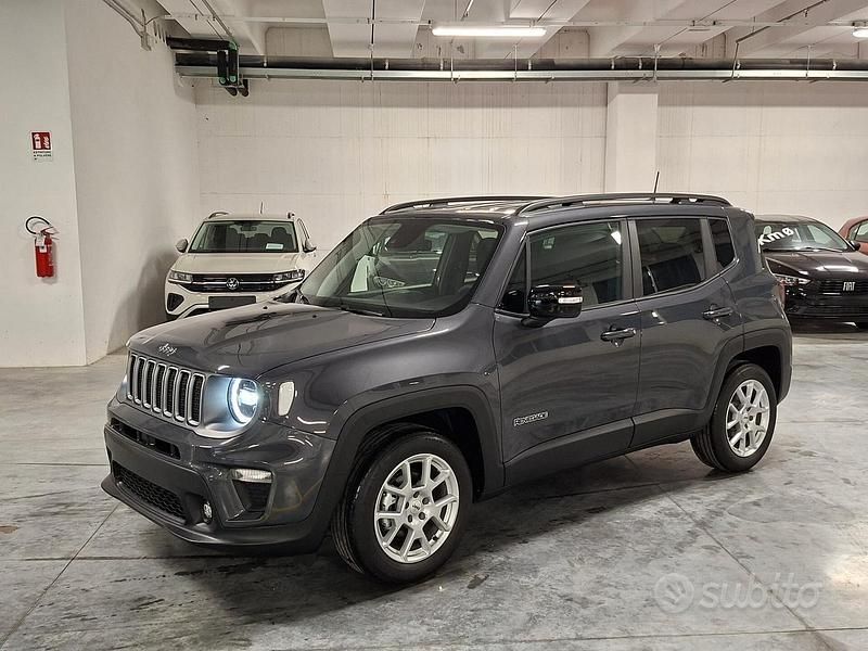 Grigio Usata 2024 Jeep Renegade Limited SUV | 25.390 € (Molto cara) - Immagine 1/4