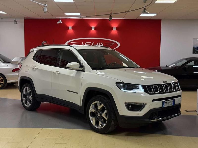 Bianco Usata 2018 Jeep Compass Limited SUV | 16.690 € (Buon prezzo) - Immagine 1/4