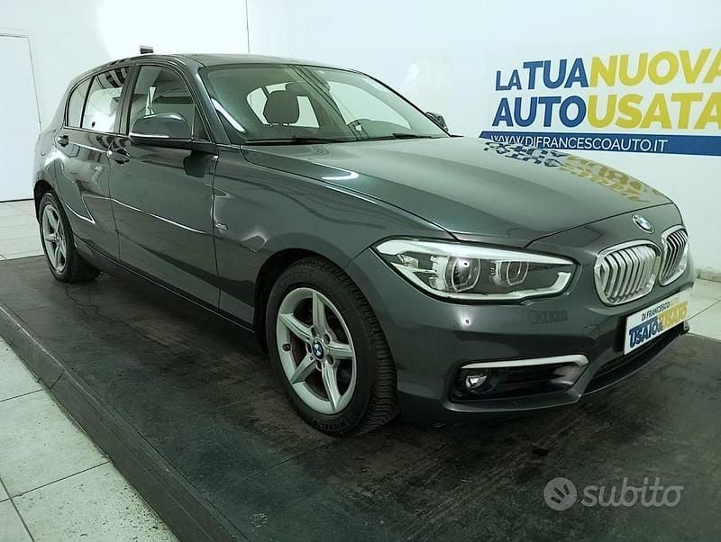 Usata BMW 118 Comfort Edition 150 CV (110 kW) 2017 Grigio Utilitaria