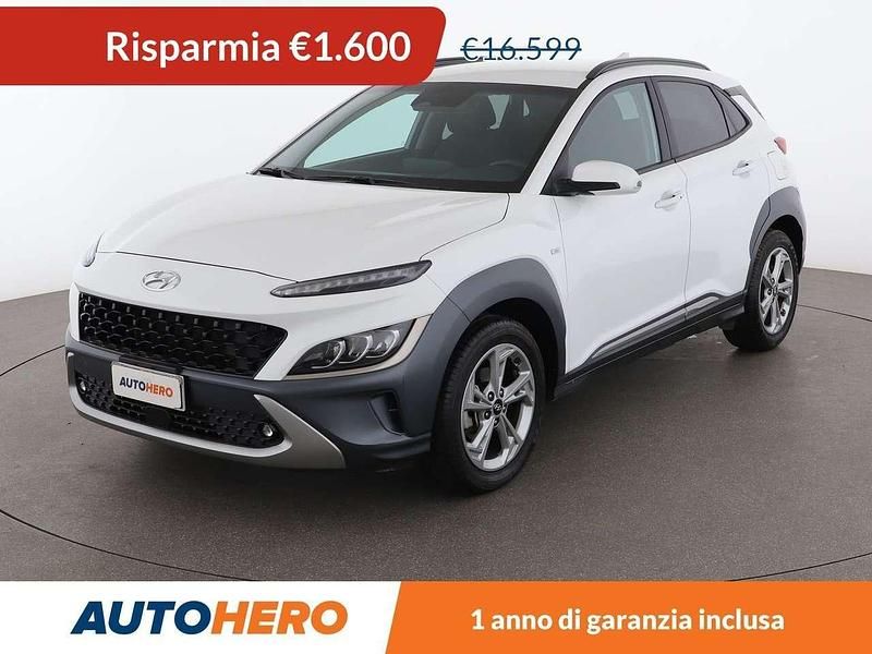 Bianco Usata 2021 Hyundai Kona SUV | 14.999 € (Ottimo prezzo) - Immagine 1/4