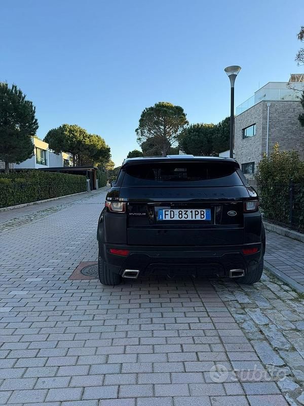 Usata Land Rover Range Rover evoque 2016 Nero SUV