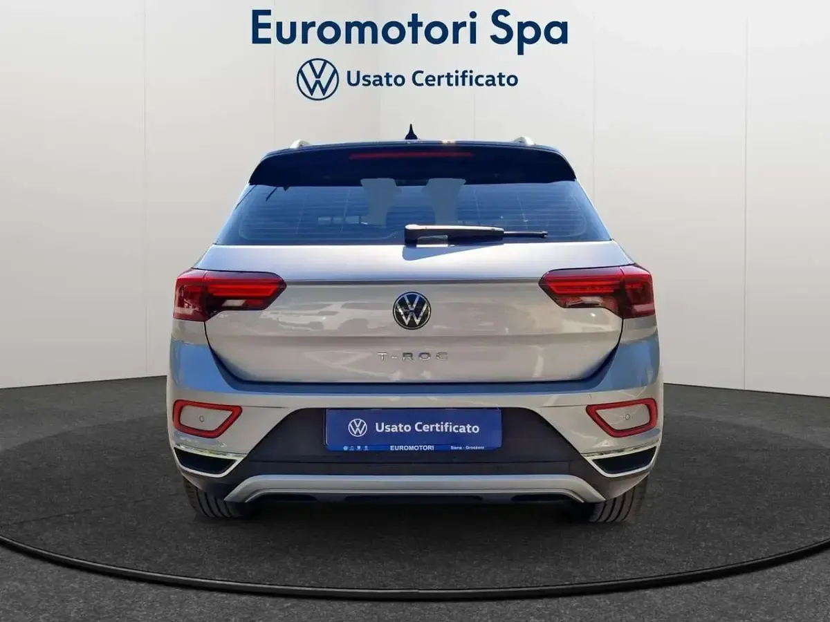 Usata VW T-Roc Style 110 CV (80 kW) 2023 Grigio SUV