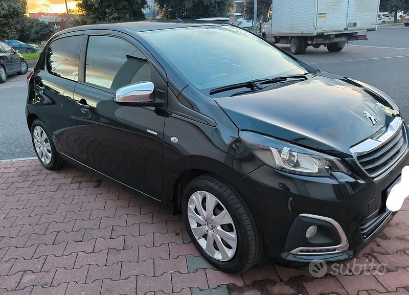 Usata Peugeot 108 Style 72 CV (52 kW) 2020 Nero Utilitaria
