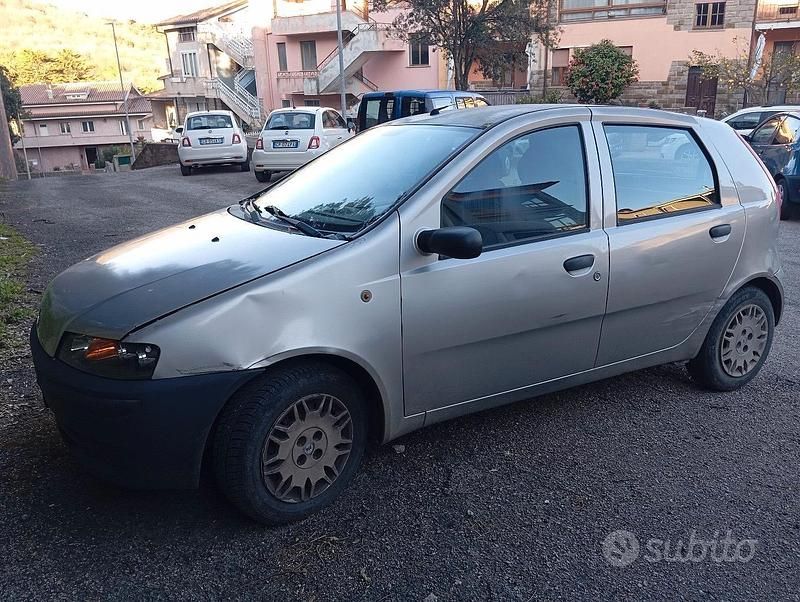 Usata Fiat Punto 2001 Grigio Utilitaria