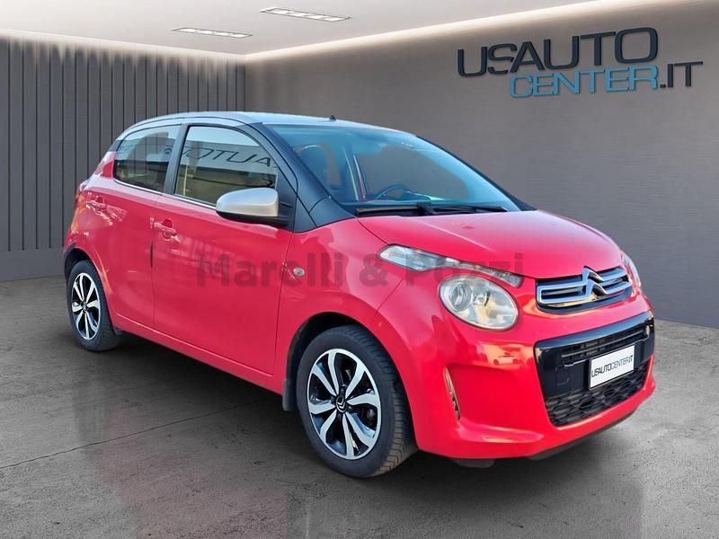 Usado Citroën C1 Shine 69 CV (50 kW) 2016 Rojo Utilitario