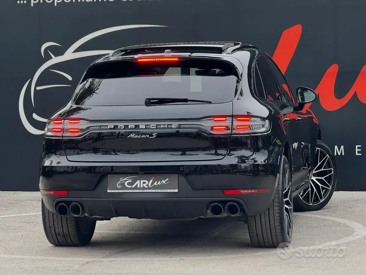 Usata Porsche Macan Sport 354 CV (260 kW) 2019 Nero SUV
